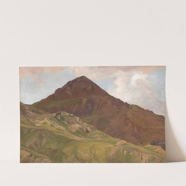 Kahle Hochgebirgslandschaft (1837) by Johann Wilhelm Schirmer
