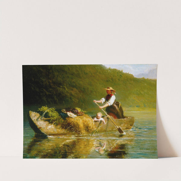 Kahnfahrt by Julius Köckert