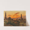 Kairo im Abendlicht (1889) by Carl Wuttke