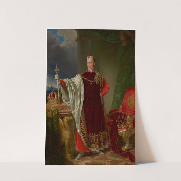 Kaiser Ferdinand Im Ornat Des Ordens Des Goldenen Vlies by Johann Nepomuk Ender