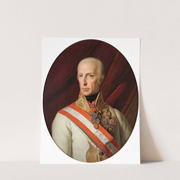 Kaiser Franz I (1827) by Ferdinand Georg Waldmüller