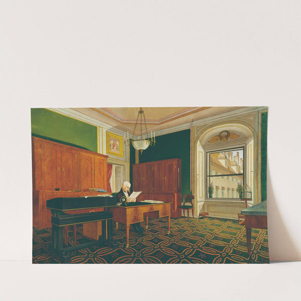 Kaiser Franz II. (I.) in seinem Arbeitszimmer by Johann Stephan Decker