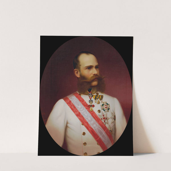 Kaiser Franz Joseph I. by Georg Martin Ignaz Raab