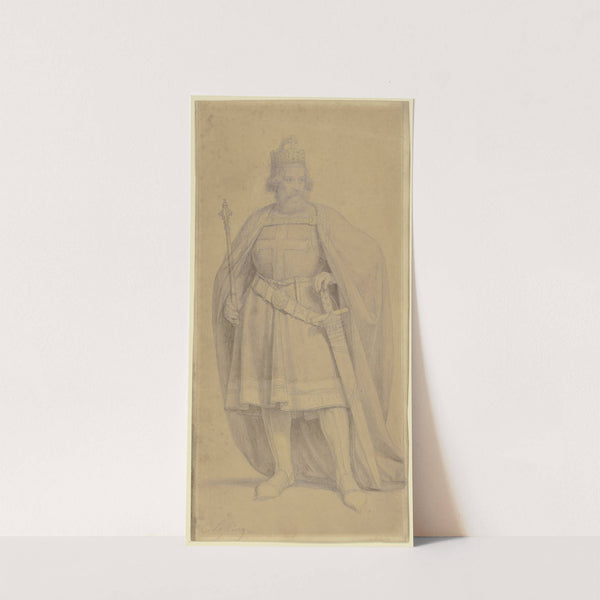 Kaiser Friedrich I. Barbarossa by Karl Friedrich Lessing