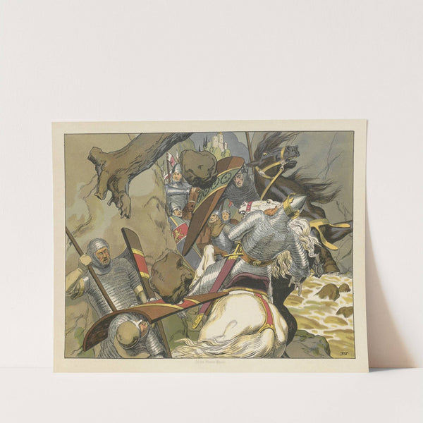 Kaiser Rotbart Pl.04 by Franz Stassen