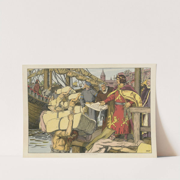 Kaiser Rotbart Pl.06 by Franz Stassen