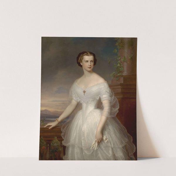 Kaiserin Elisabeth von Österreich by Franz Schrotzberg