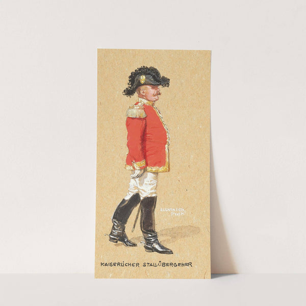 Kaiserlicher Stallübergeher by Alexander Pock