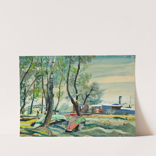 Kaisermühlen by Oskar Laske