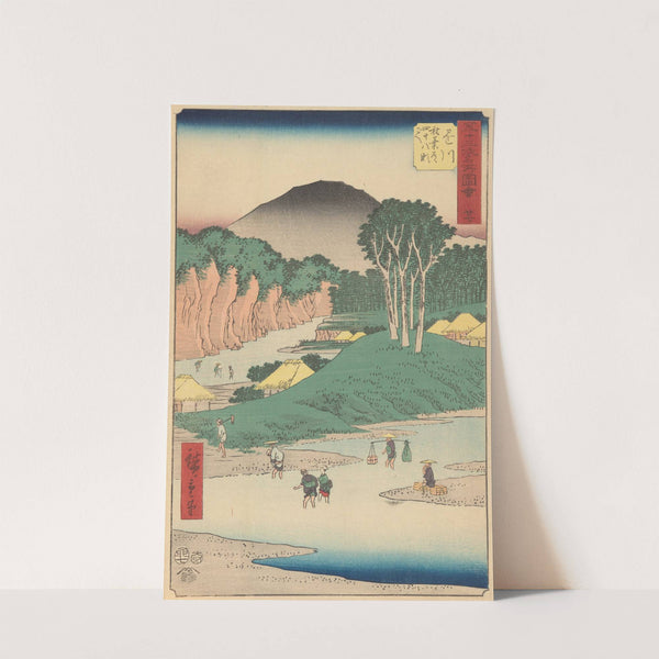 Kakegawa (1855) by Andō Hiroshige