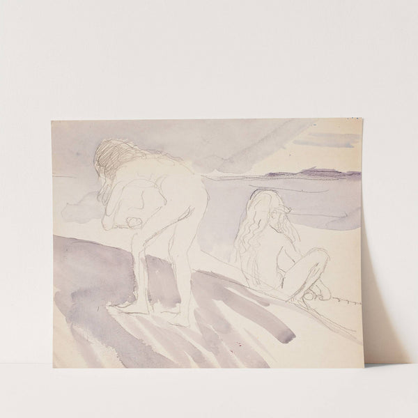 Kaksi harjoitelmaa Antista rannalla Tvärminnessä by Venny Soldan-Brofeldt