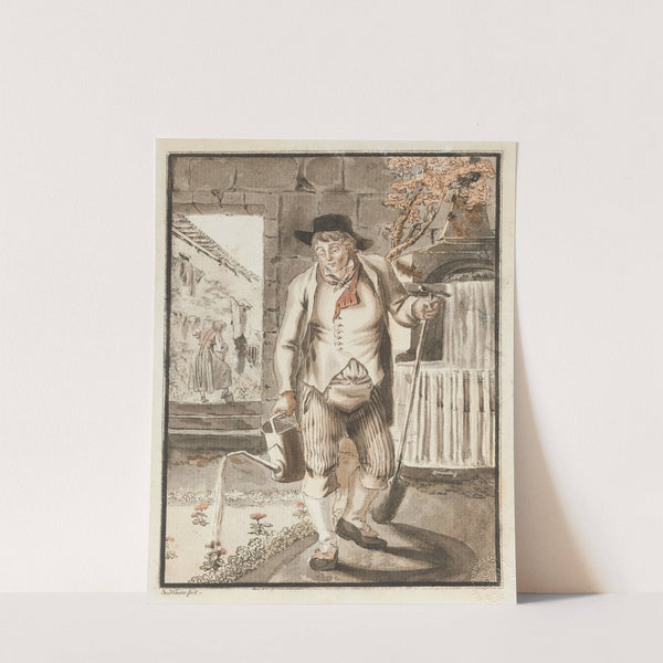 Kalender, Jahreszeiten; Frühling by Johann Georg Volmar