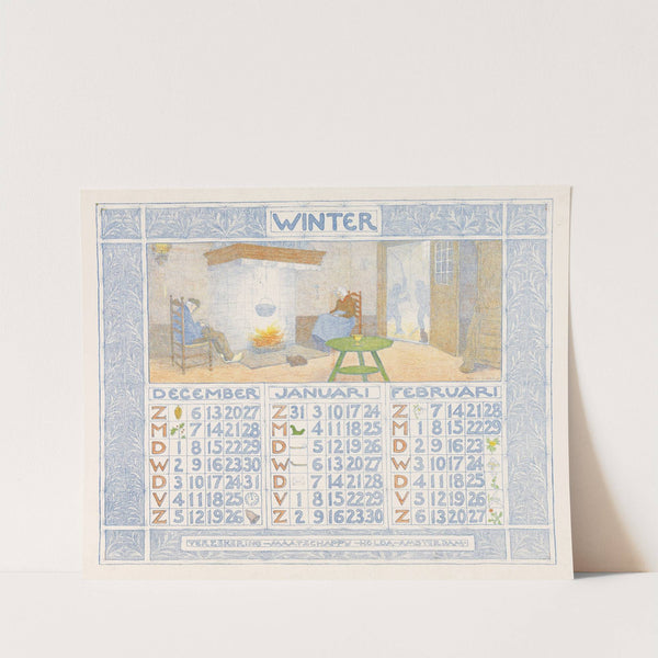 Kalender voor 1903-1904 van de Verzekering-Maatschappij Holda in Amsterdam (1903) by Ferdinand Hart Nibbrig