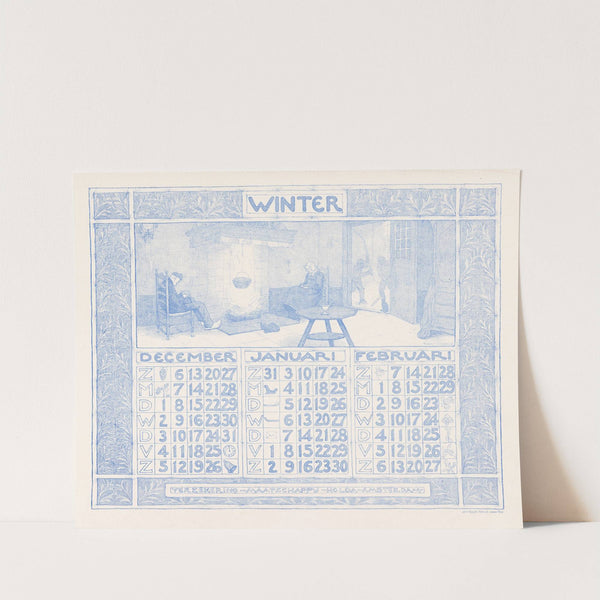 Kalender voor 1903-1904 van de Verzekering-Maatschappij Holda in Amsterdam (1903) by Ferdinand Hart Nibbrig