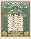 Kalenderblad voor september 1899
