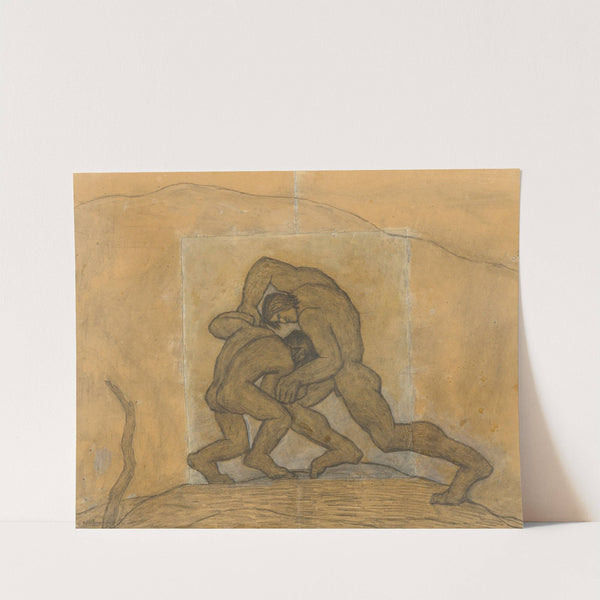 Kalevipoeg ja Vanapagan by Kristjan Raud