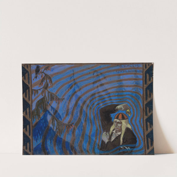 Kalevipoeg kellukesega by Oskar Kallis