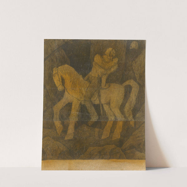 Kalevipoeg põrgu väravas (1942) by Kristjan Raud