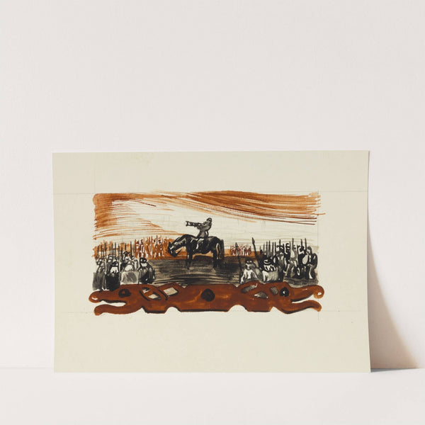 Kalevipojale (between 1934 and 1935) by Hando Mugasto