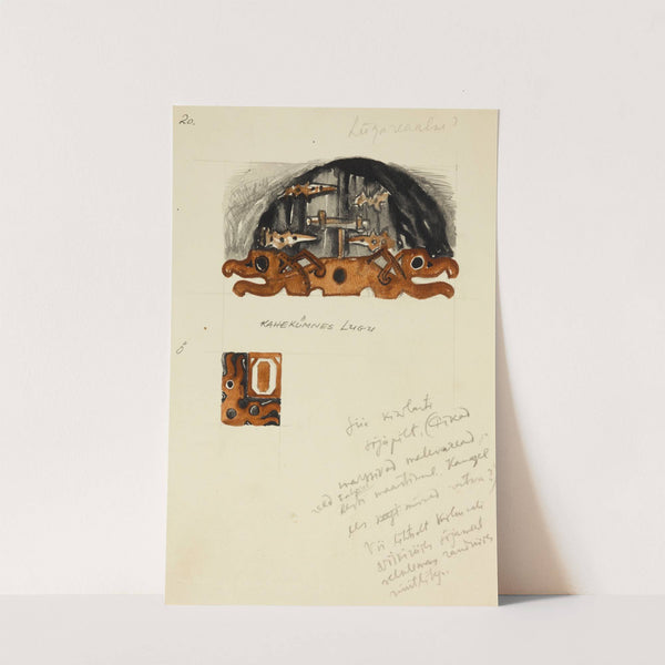 Kalevipojale (between 1934 and 1935) by Hando Mugasto