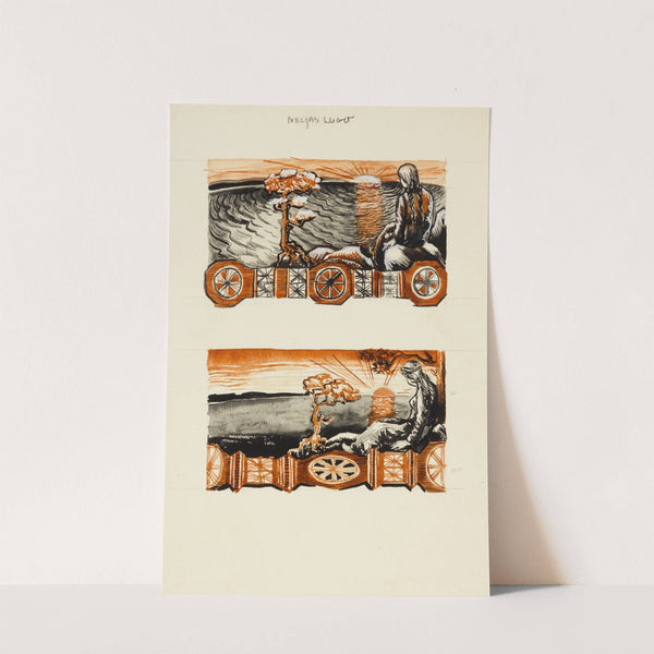 Kalevipojale (between 1934 and 1935) by Hando Mugasto