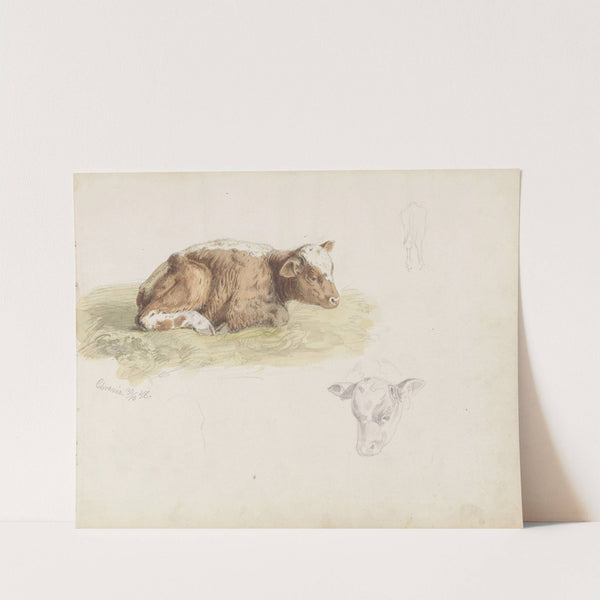 Kalv (1848) by Adolph Tidemand