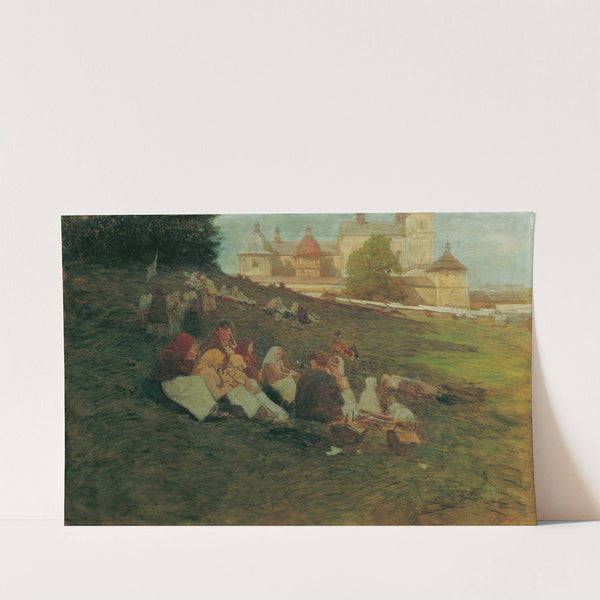 Kalwarya (bei Krakau) by Johann Nepomuk Geller