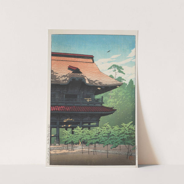 Kamakura Kenchoji (Kenchoji Temple in Kamakura) (1933) by Kawase Hasui
