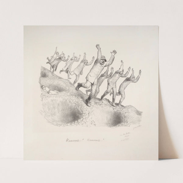 Kamarades…! Kamarades…! (1917) by Jean Veber