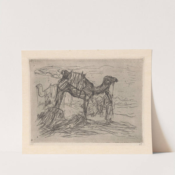 Kameel (1889) by Marius Bauer