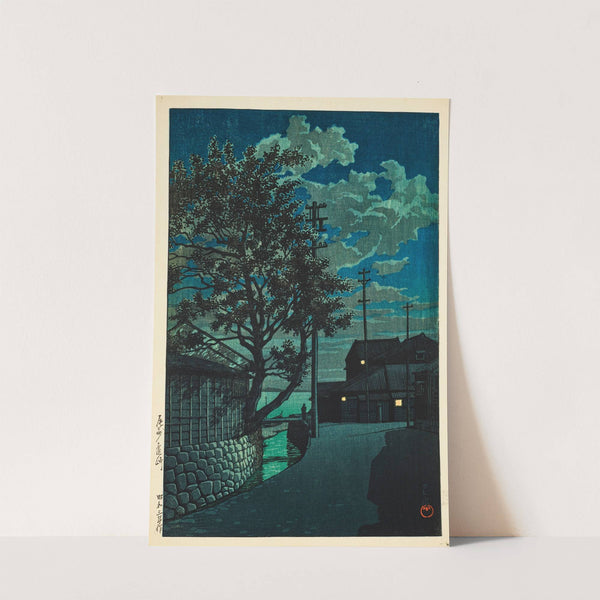 Kamezaki Bishu (1928) by Kawase Hasui