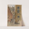 Kamienne Schodki Street in the Old Town in Warsaw by Maksymilian Gierymski