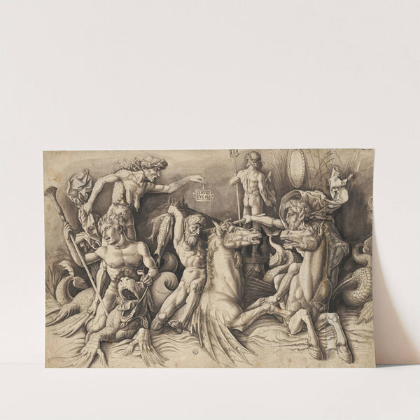 Battle of the Sea gods by Anonymous