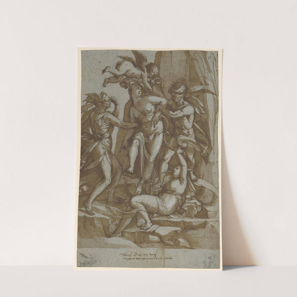 Kampf der Tugend gegen die Laster by Hans Bock the younger