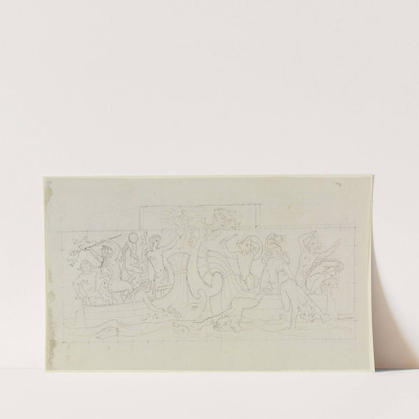 Kampf des Dionysos gegen die tyrrhenischen Seeräuber (before 1842) by Moritz von Schwind