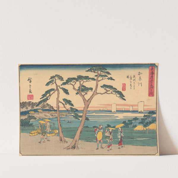 Kanagawa (ca. 1841–1842) by Andō Hiroshige