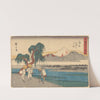 Kanbara (ca. 1841–1842) by Andō Hiroshige