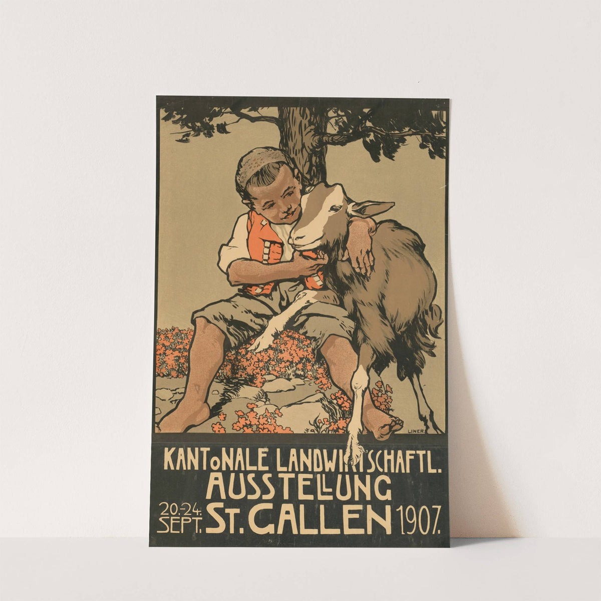 Kantonale landwirtschaftliche Ausstellung St. Gallen 1907 (1907) by Carl August Liner
