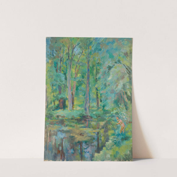 Kąpiąca się (1938) by Wacław Wąsowicz