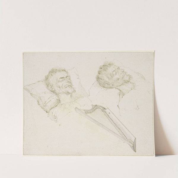 Karel van Mander on his Deathbed by Jacob de Gheyn II