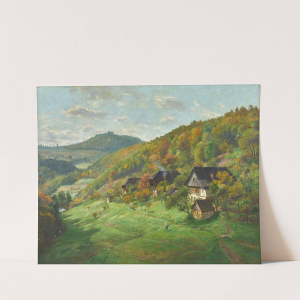 Karfunkelstadt by Wilhelm Gustav Friedrich Hasemann