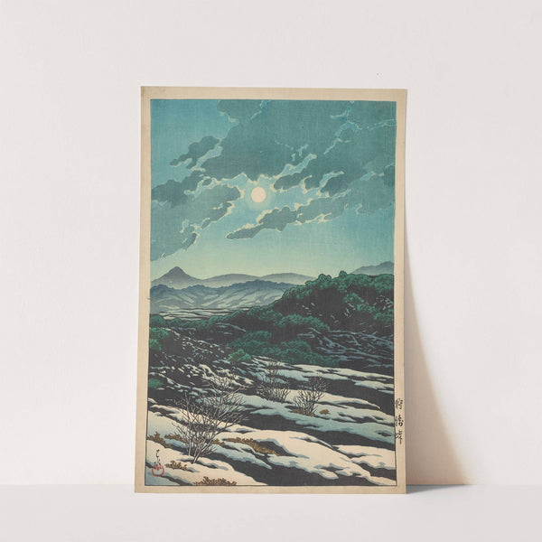 Karikachi toge (Karikachi Mountain Pass) (1927) by Kawase Hasui