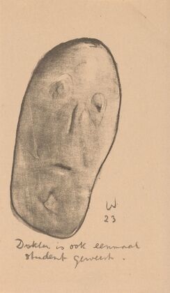 Karikatuur van een dokter (1923)
