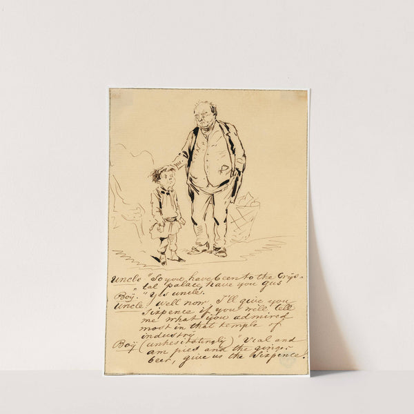 Karikatuur van het Crystal Palace by Pieter van Loon