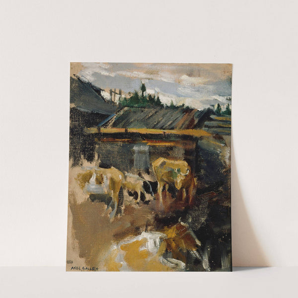 Karjapiha (1886) by Akseli Gallen-Kallela