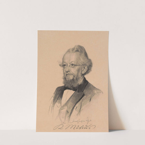 Karl August Möbius, Director of the Museum of Zoology in Berlin (1894) by Ismaël Gentz