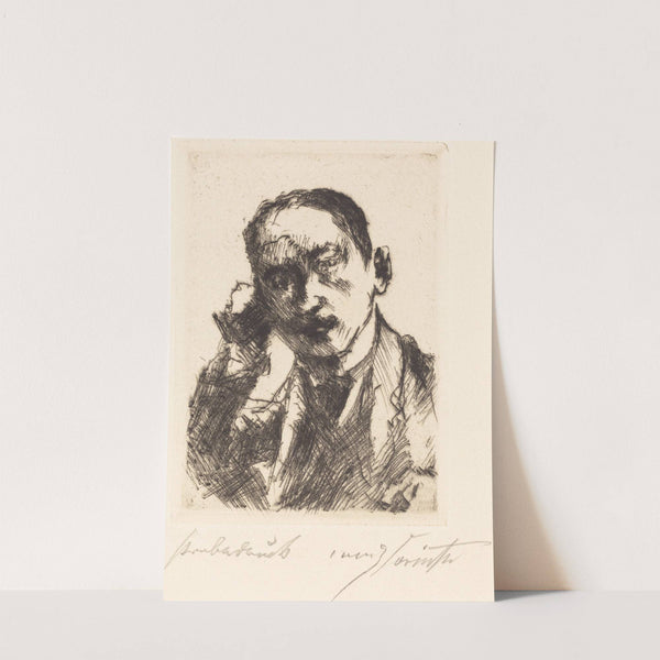 Karl Schwarz (Bildnis K.S.) (1920) by Lovis Corinth