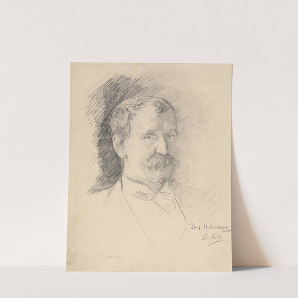 Karl Uchermann (Before 1892) by Christian Krohg