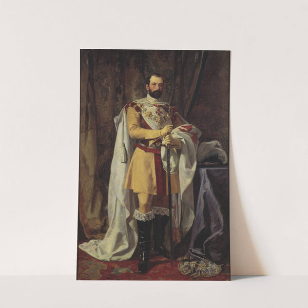 Karl XV by Johan Fredrik Höckert