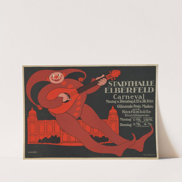 Karneval in der Stadthalle Elberfeld (1911) by Julius Klinger